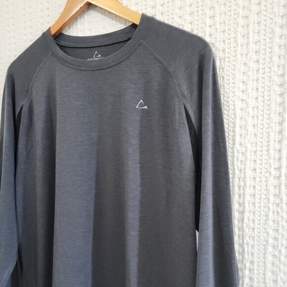 Paradox Men's Long Sleeve Wool Blend Gray Shirt Size Large - Picture 7 of 11